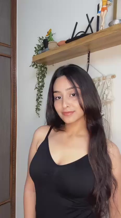 Maroon Bustier Sundress with Puff Sleeves and Lace-Up Front